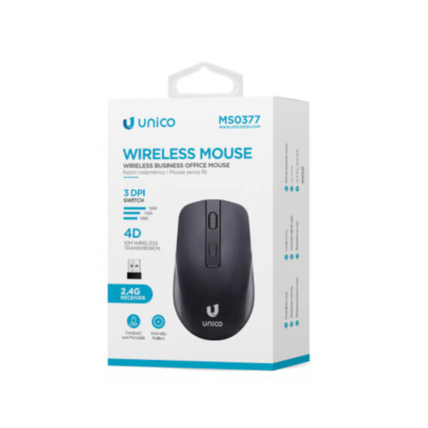 MOUSE WIRELESS UNICO MS0377